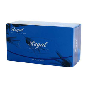 REGAL FACIAL TISSUES 2 Ply, 100 Sht