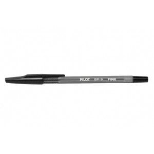 PILOT BP-S BALLPOINT PEN Fine Black Bx12