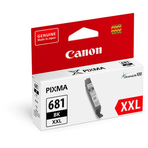 CANON CLI681XXL BLACK INK CARTRIDGE - 6,360 PAGES Suits CANON PIXMA TR7560 / CANON PIXMA TR8560 / CANON PIXMA TS6160 / CANON PIXMA TS8160 / CANON PIXMA TS9160