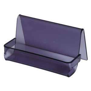 ESSELTE MOULDED AVANTE BUSINESS CARD HOLDER SMOKE Smoke *** While Stocks Last ***