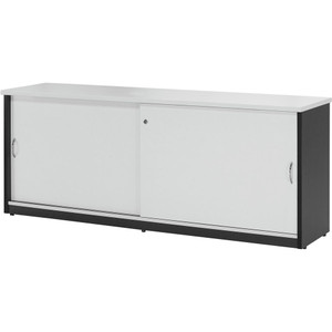 LOGAN CREDENZA 1200X450 White & Ironstone