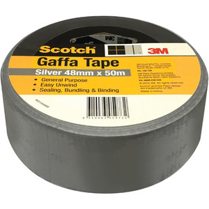 SCOTCH UTILITY GAFFA TAPE 933-S-L 48mmx50m Silver