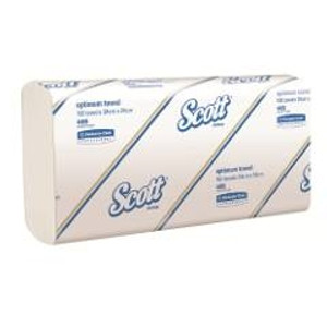 SCOTT® OPTIMUM HAND TOWEL 24cm x 24cm, 150's, Ctn16