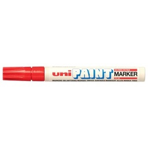 UNIBALL PAINT MARKER Medium 2.8mm Red (Box of 12)