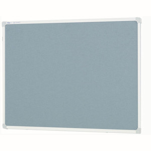 PENRITE FELT PINBOARD 1200x900mm Grey