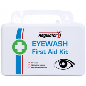 REGULATOR Eyewash First Aid Kit 21 x 7.5 x 13cm