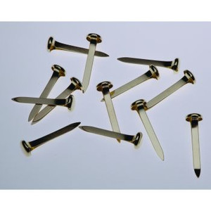 ESSELTE PAPER FASTENER 25mm Brassed Steel B200