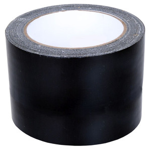 CLOTH TAPE 72MM X 25M BLACK *** While Stocks Last ***