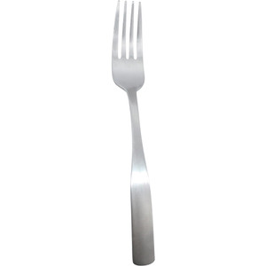 CONNOISSEUR BRUSHED STAINLESS STEEL CUTLERY Brushed Satin Fork, Bx12