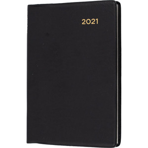 COLLINS BELMONT POCKET DIARIES #137 105x74mm 1 Day To Page Black