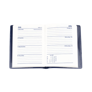 COLLINS BELMONT POCKET DIARIES #337P 105x74mm Week To Opening W/Pencil Black (Pre-Order Now for 2027) ** ETA 30/9/2026 **