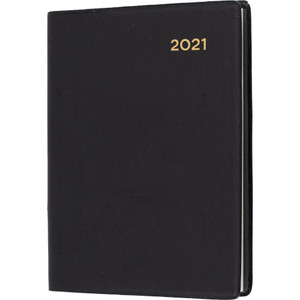 COLLINS BELMONT POCKET DIARIES #337P 105x74mm Week To Opening W/Pencil Black (2026)