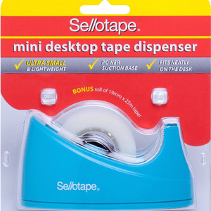 SELLOTAPE MINI DESKTOP Tape Dispenser Assorted