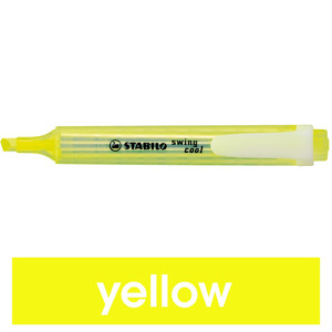 STABILO SWING COOL HIGHLIGHTER 275/24 Yellow BX10