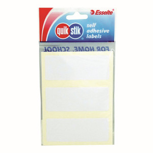 QUIK STIK FPPMR2976 LABELS Rectangular 29x76mm White P21