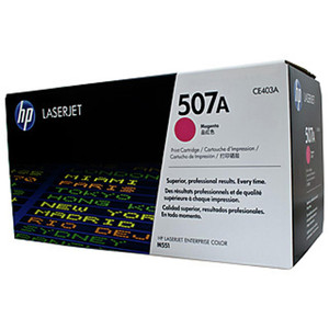 HP 507A MAGENTA ORIGINAL LASERJET TONER CARTRIDGE (CE403A/CE403YC) Suits Suits LaserJet Enterprise 500 Colour M551 / M570 / M575