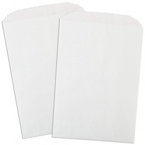 WHITE PAPER BAG 2 Square 210mm x 205mm Ctn1000