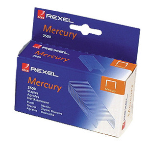 REXEL STAPLES Mercury Light Touch, Bx2500