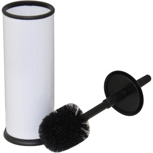 Compass Toilet Brush Powder Coated White, Each