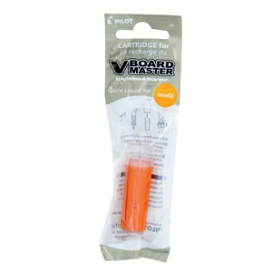 PILOT V WBS-VBM BOARD WHITEBOARD MASTER REFILL CARTRIDGE Orange Bx12