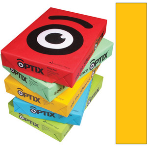OPTIX COPY PAPER A4 80gsm Pati Ochre 210 x 297mm Ream of 500