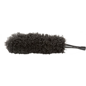 CLEANLINK BROOMS & BRUSHES Microfibre Duster Bendy Black - HEAD ONLY Fits #12126 Telescopic Pole