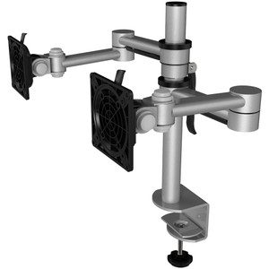 PLUTO DUAL MONITOR ARM Dual Articulating Arm P-QD
