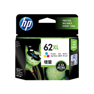 HP 62XL ORIGINAL TRI COLOUR INK PAGES Suits HP ENVY 5640 / 7640 / OFFICEJET 5740