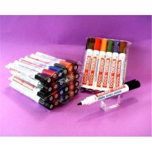 NIKKO WHITEBOARD MARKERS 6 Colour Wallet Pk6