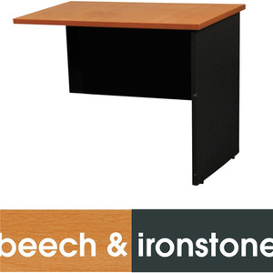 LOGAN RETURN 1200X600 Beech & Ironstone