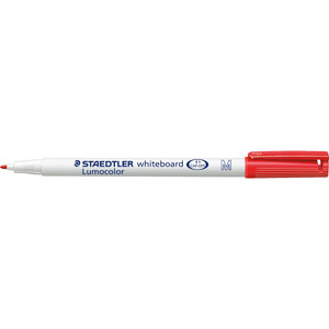 STAEDTLER LUMOCOLOR PEN Whiteboard Red 1.0mm Tip