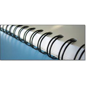 GOLD SOVEREIGN BINDING WIRES 23 Loop 2:1 Pitch 32mm Black Pack of 50