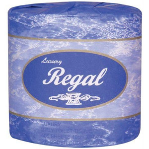 REGAL 2 PLY 400 SHEET BX 48 TOILET PAPER K2V400 ( cultural choice CC72400 ) *** See also GP-TPE400 ***