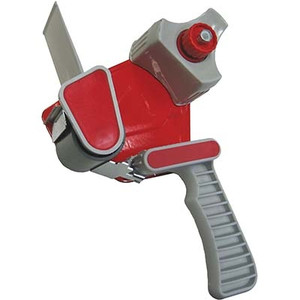 ITALPLAST Packaging Tape Dispenser - Red, Each