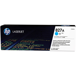 HP 827A ORIGINAL CYAN TONER CARTRIDGE 32K Suits LaserJet Enterprise M880
