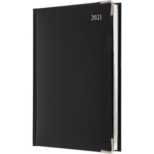 A4 CONTACT BONDED LEATHER BOND DIARY 1 DAY PER PAGE (2026)