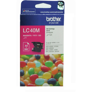 BROTHER LC-40M ORIGINAL MAGENTA INK CARTRIDGE Suits DCPJ525W / J725DW / J925DW / MFCJ432W