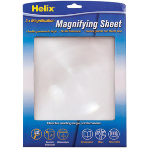 HELIX A4 MAGNIFYING SHEET A4 210x280mm