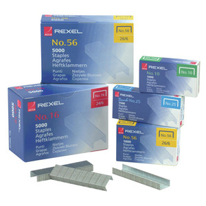REXEL NO.16 STAPLES 24/6MM BX1000