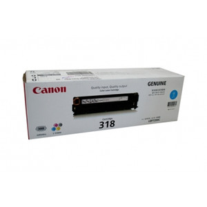CANON CART318 ORIGINAL CYAN TONER CARTRIDGE 2.4K Suits LPB7200