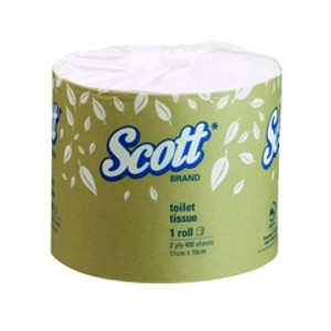 Scott 5741 Toilet Paper 2 Ply Individually Wrapped Carton of 48