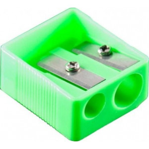 OSMER DOUBLE HOLE PLASTIC SHARPENER
