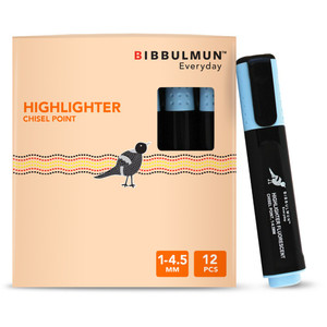 BIBBULMUN HIGHLIGHTER Chisel Blue