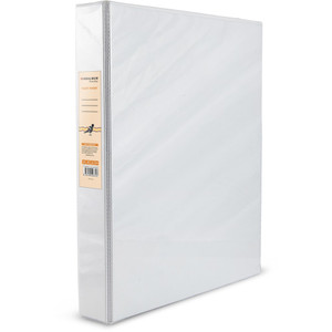 BIBBULMUN A4 INSERT BINDER 4D 25mm White