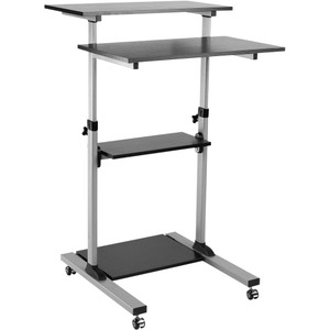 MOBILE COMPUTER CART With Lockable Castors Height Adjustable
