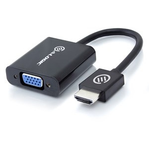 ALOGIC HDMI TO VGA ADAPTER WITH 3.5MM AUDIO & USB POWER