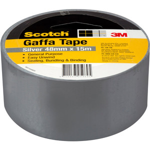 SCOTCH UTILITY GAFFA TAPE 933 
48mmx15m Silver