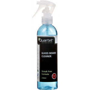 QUARTET GLASS BOARD CLEANER 250ML