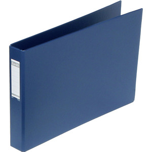 BANTEX PVC BINDERS A3 3D Ring 38mm Landscape Blue 100851426