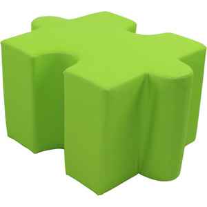 PUZZLE OTTOMAN Green